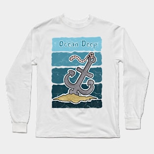 Deep Ocean Anchor Long Sleeve T-Shirt